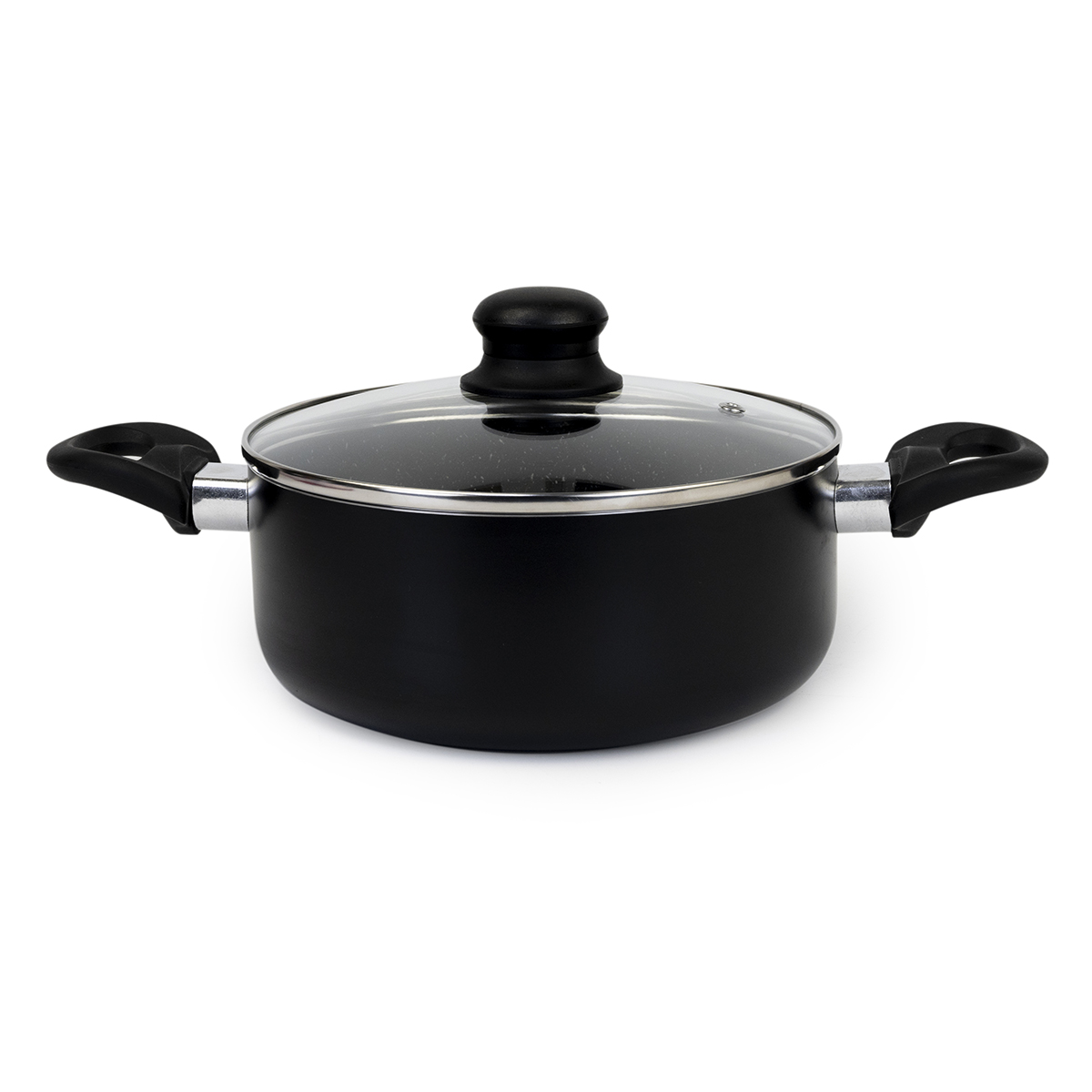 Wilson Casserole with Lid (20 x 9 cm, Black)