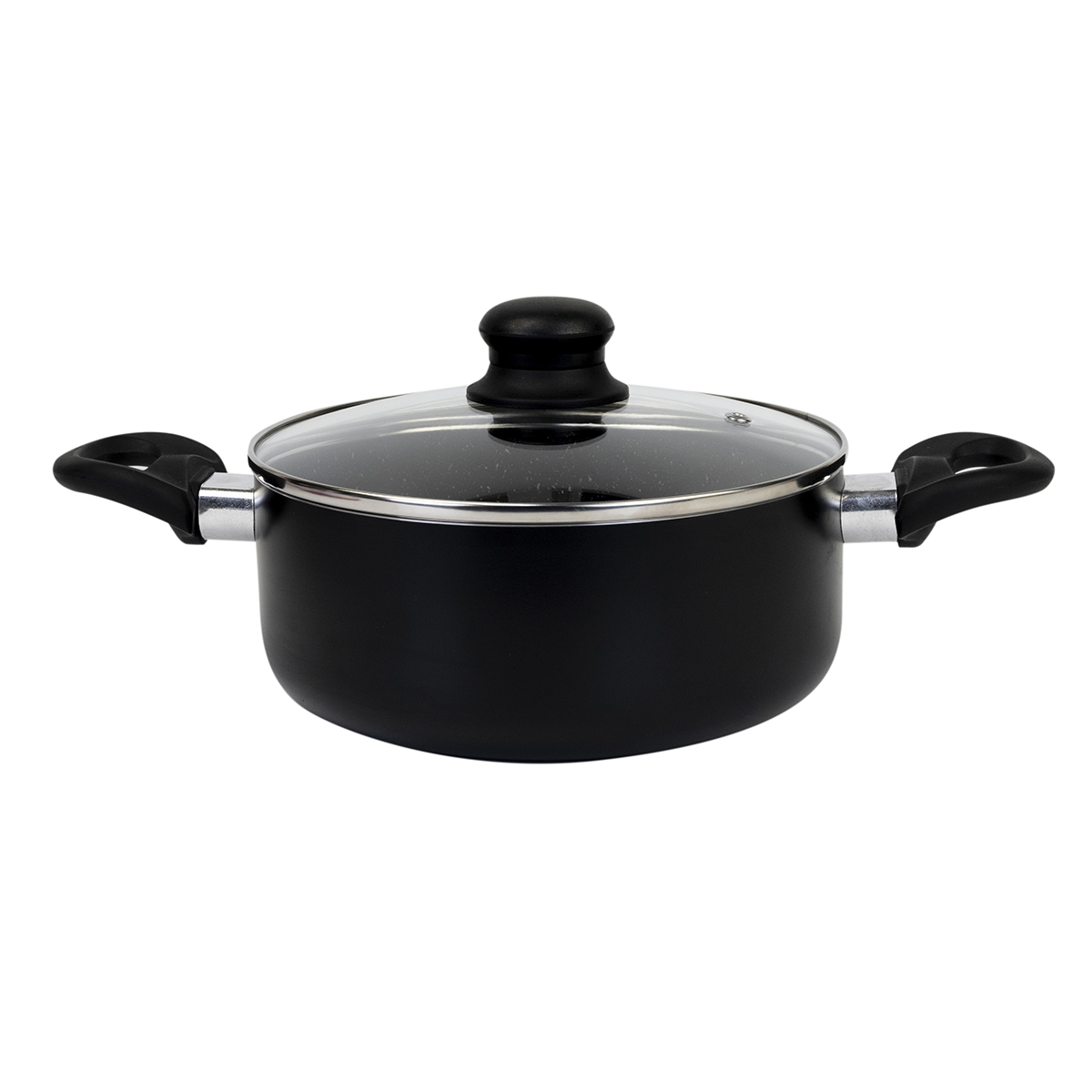 Wilson Casserole with Lid (26 x 12 cm, Black)