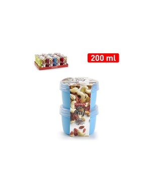 Plastic Forte Pot Set, 200ml, 2 Pieces