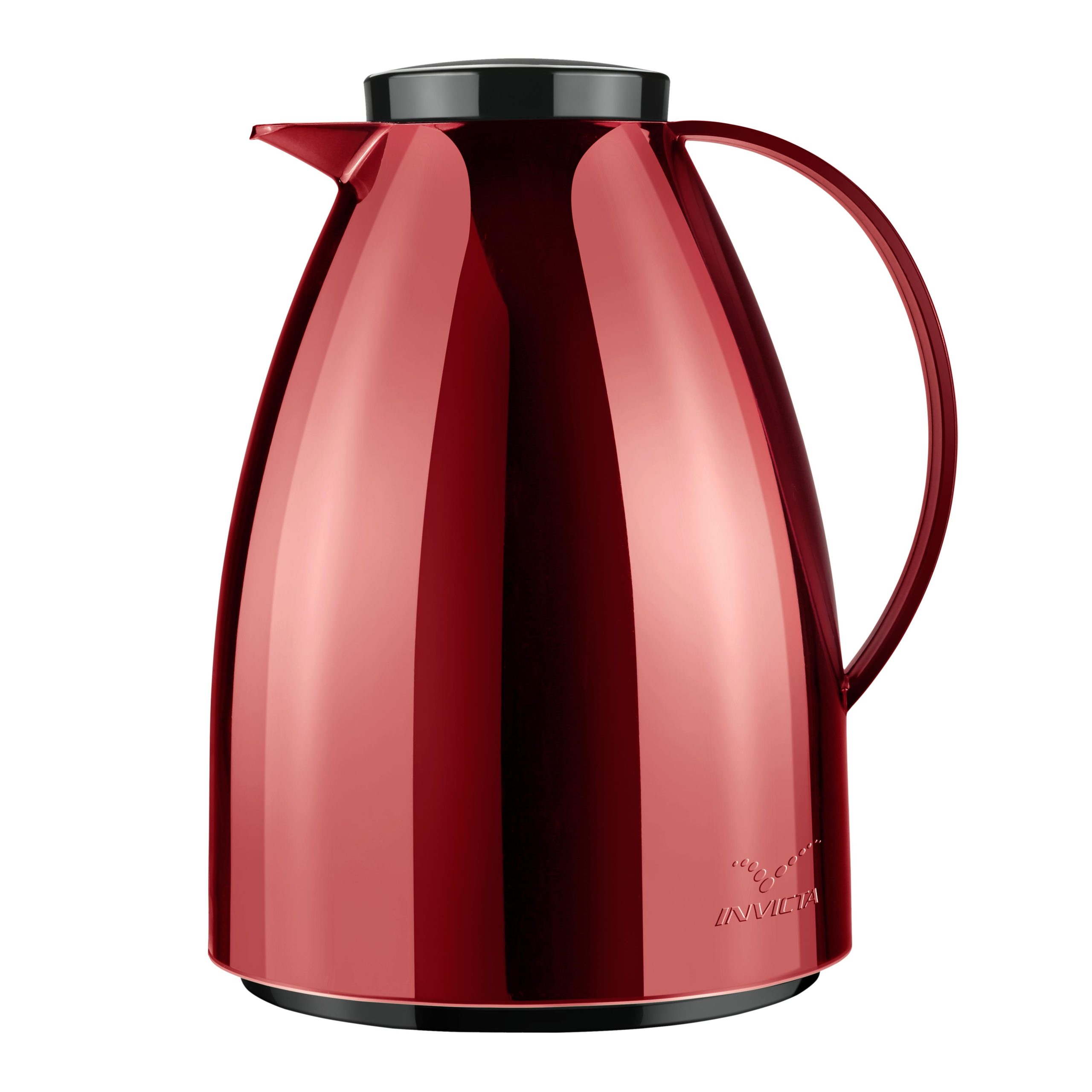 Invicta INV-Viena Coffee Pot Metallized Red (0.75 Liter)