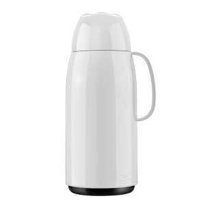 Invicta INV Top Wave Vacuum Bottle, White, 1 Liter