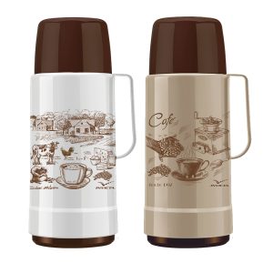 Invicta INV GLT Vacuum Bottle, Coffee & Farm, 1 Liter