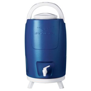 Invicta Ice Insulated Jugs Tripod, 12 Liters, Petrol Blue