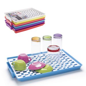 Plastic Forte Glass Drainer with Tray
