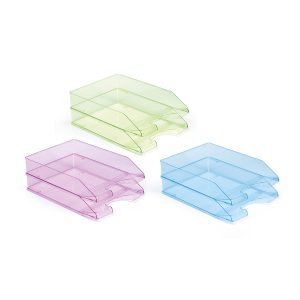 Plastic Forte Document Tray Office, Assorted