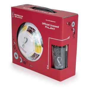 Fifa Football Gift Set, Size 5 Ball with 17cm Pump