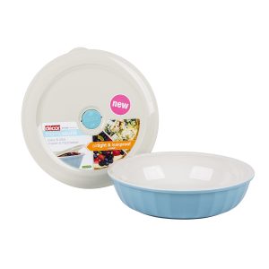 D?cor Thermostone Realseal Pie Dish, 2 Liters