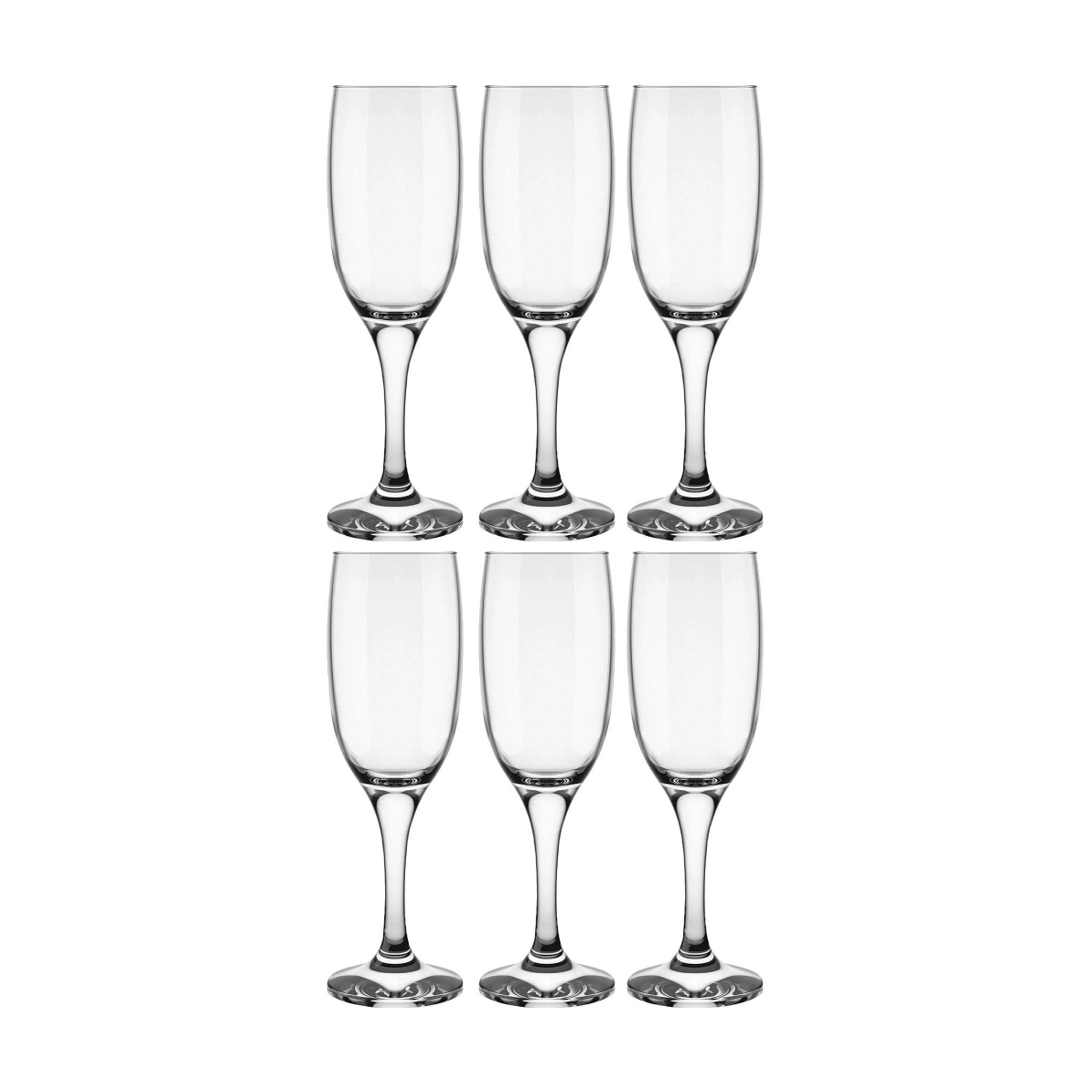 Nadir Windsor Flute Stemware, 210ml, 6 Pieces - Image 2
