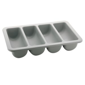 Sunnex Cutlery Box 4 Compartment, Grey