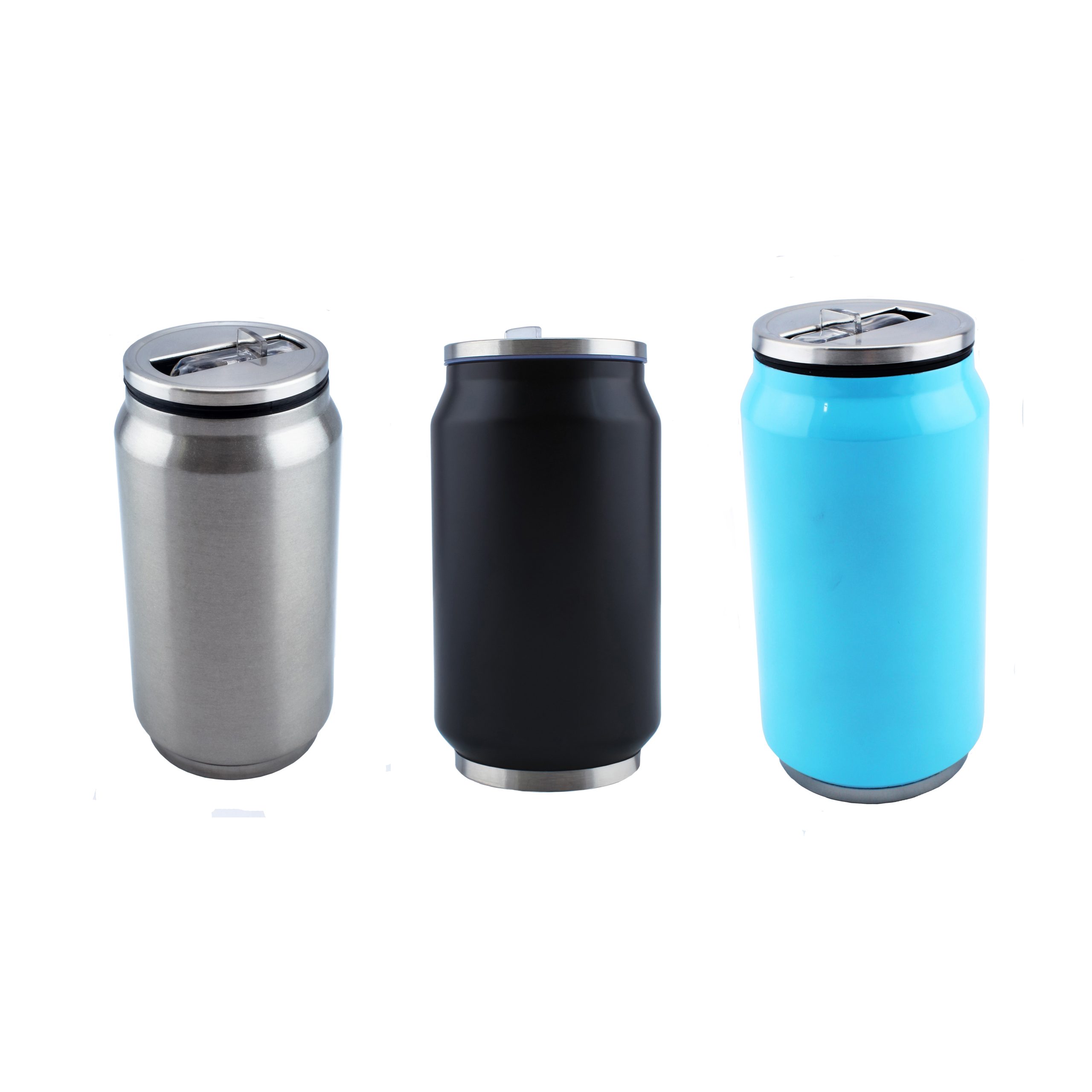 Nessan Cola Vacuum Cup, 280ml, without Painting, Silver