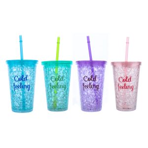 Nessan Plastic Cup, Mix Colors