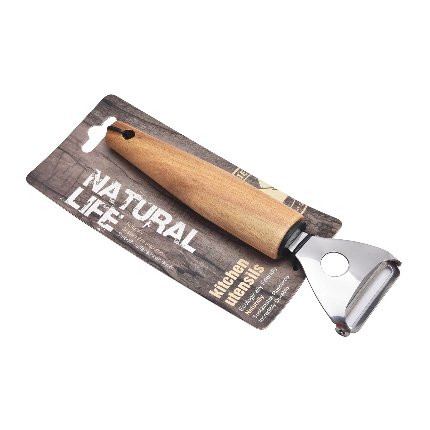 Cuisine Art Acacia Handle Y Peeler - Image 2