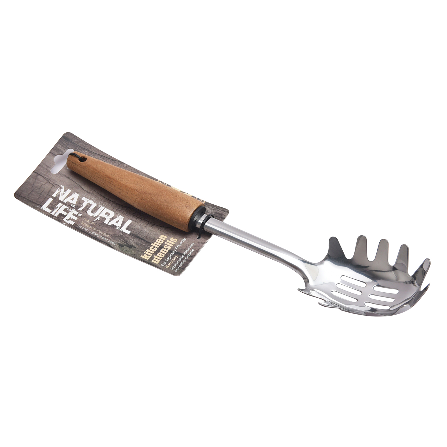 Cuisine Art Acacia Handle Spaghetti Server - Image 2