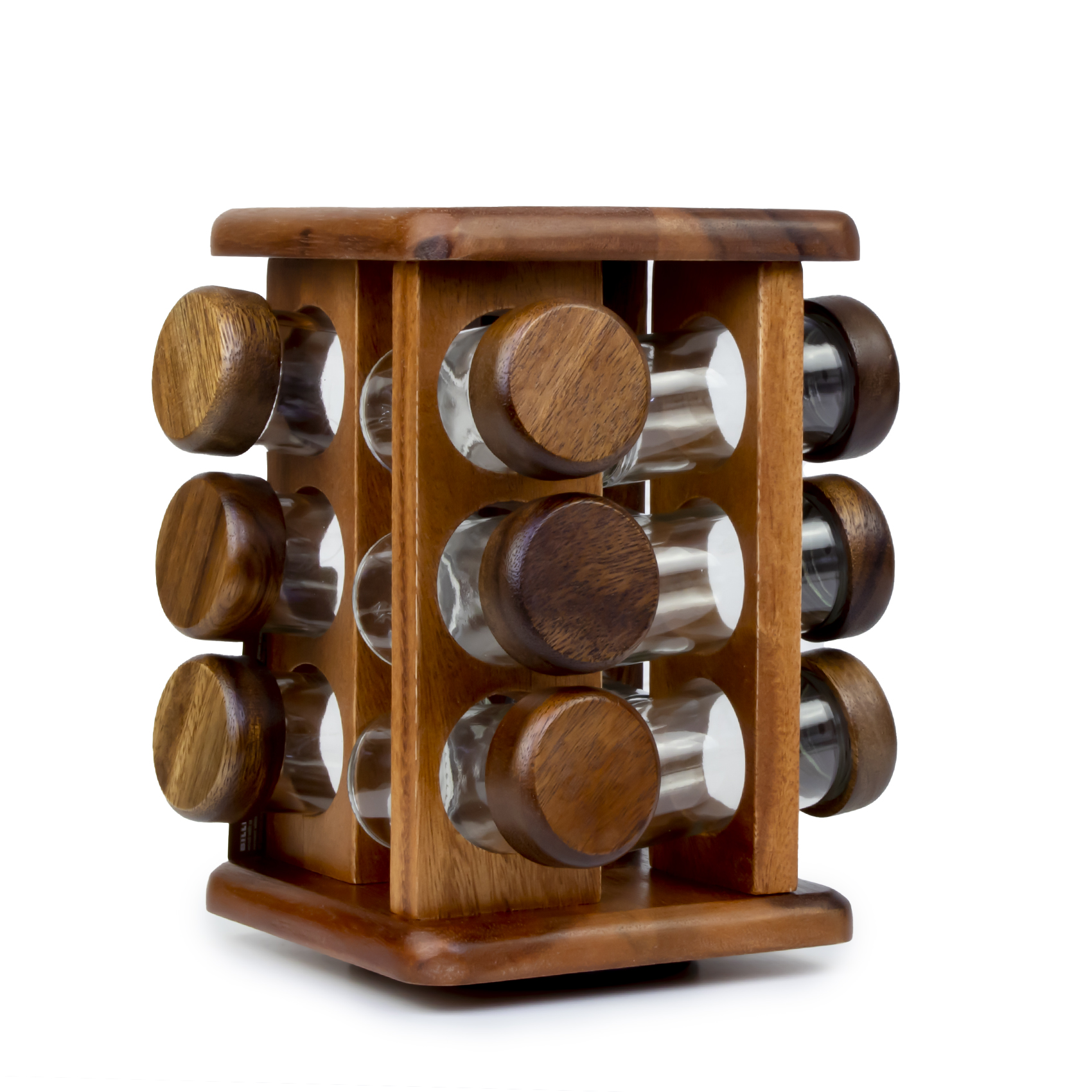 Billi Spice Rack with Bottles, 12 Pieces