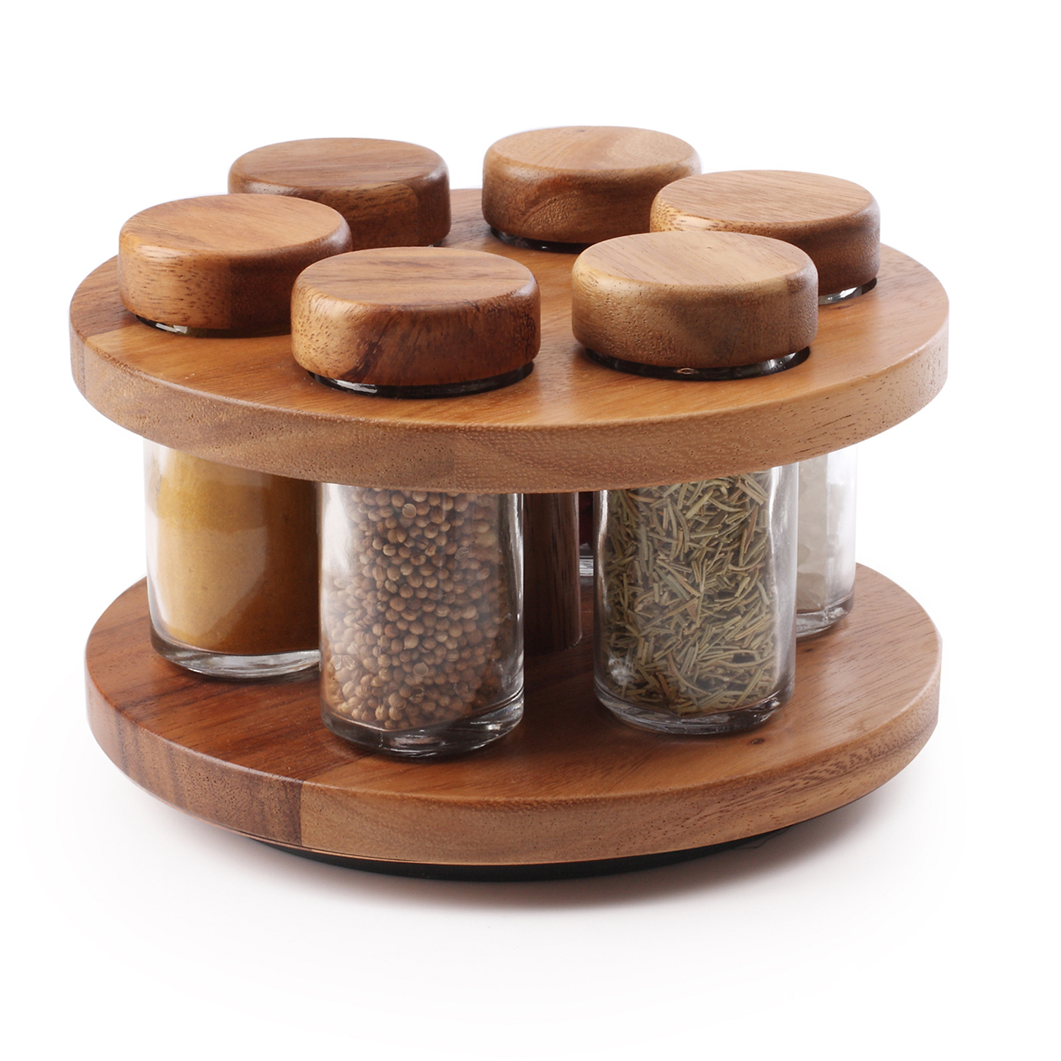 Billi Spice Rack with Bottles, 6 Pieces (ACA-210/6WL)