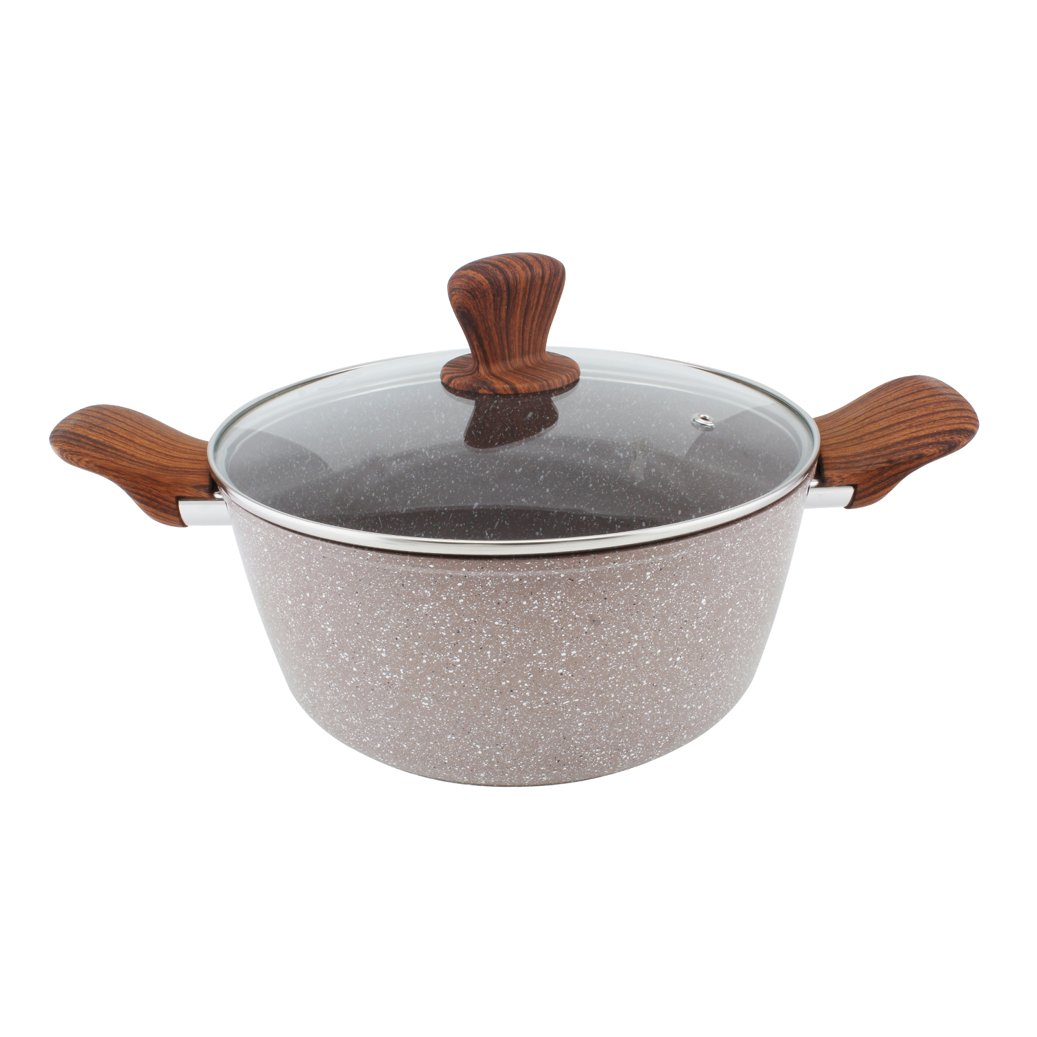 Bd Casserole Forged Granite, 24cm