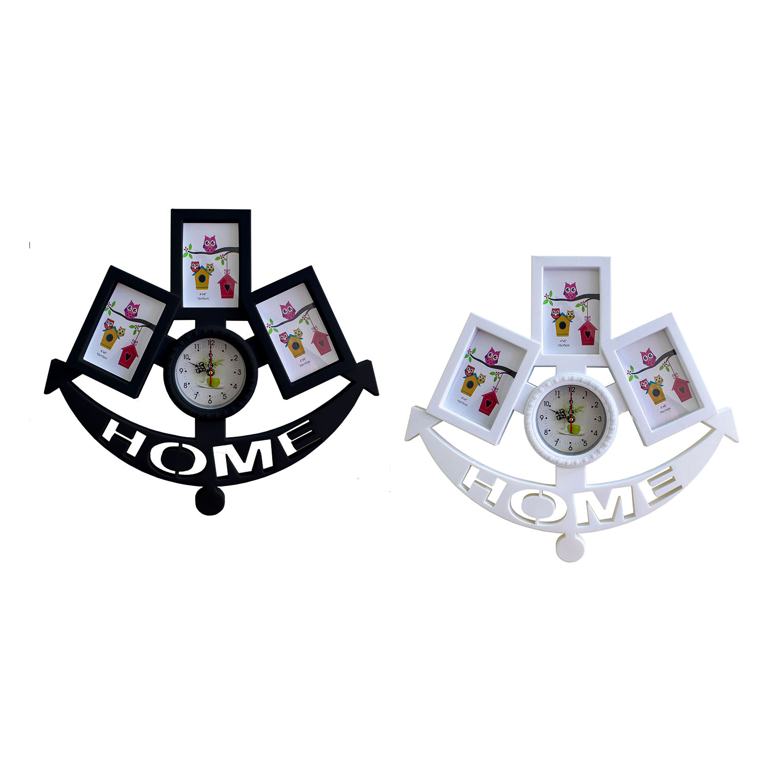 Bd Photo Frame (54 x 49cm, Black & White)