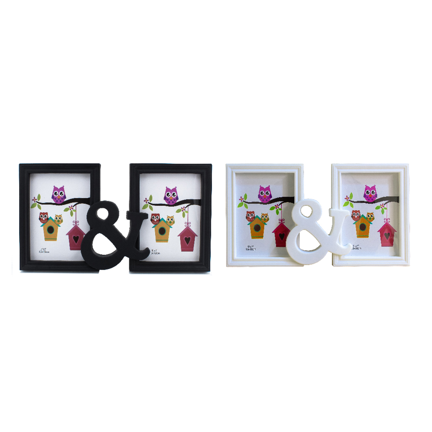 Bd Photo Frame (20 x 36cm, Black & White)