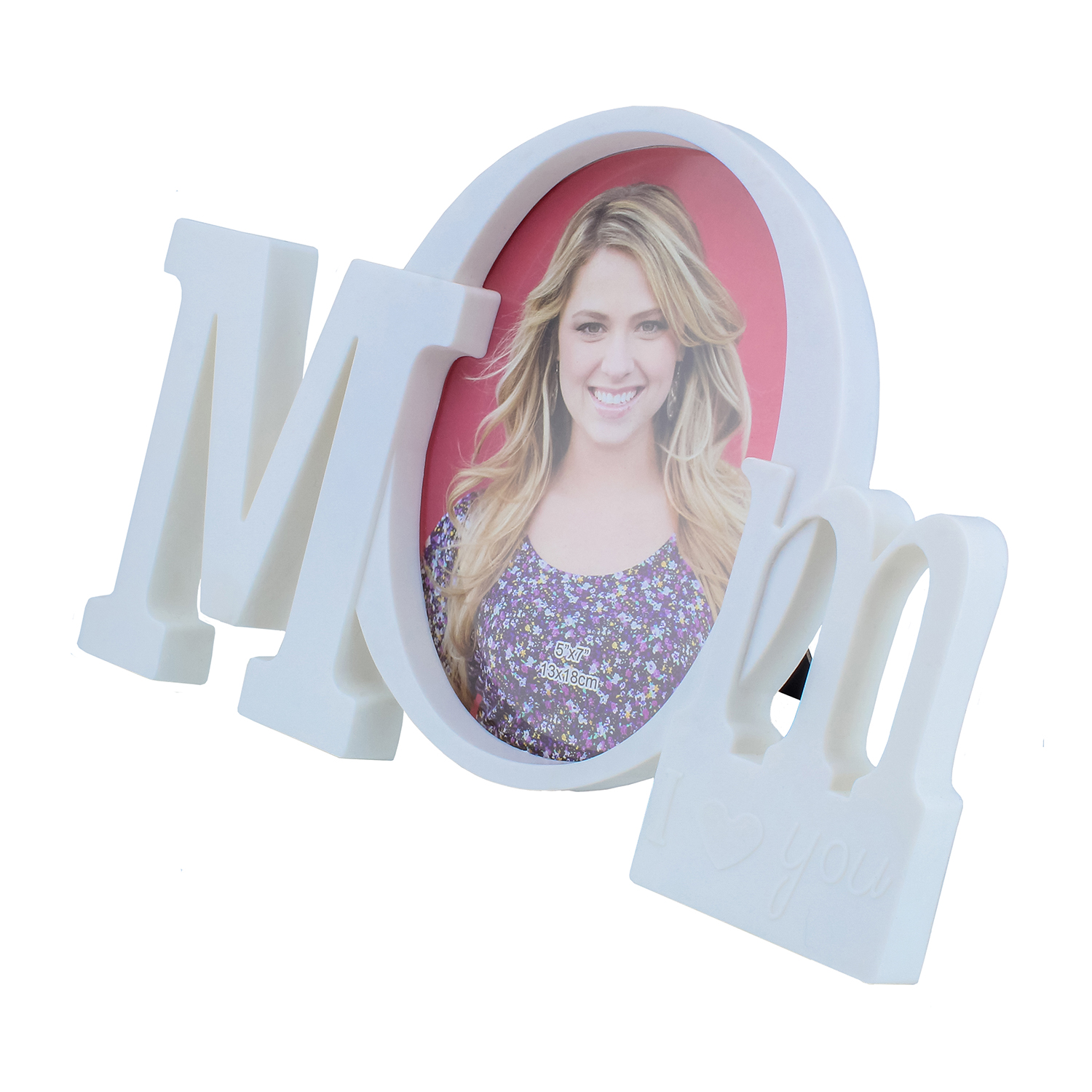 Bd Photo Frame (30 x 21cm, Pink & White) - Image 3