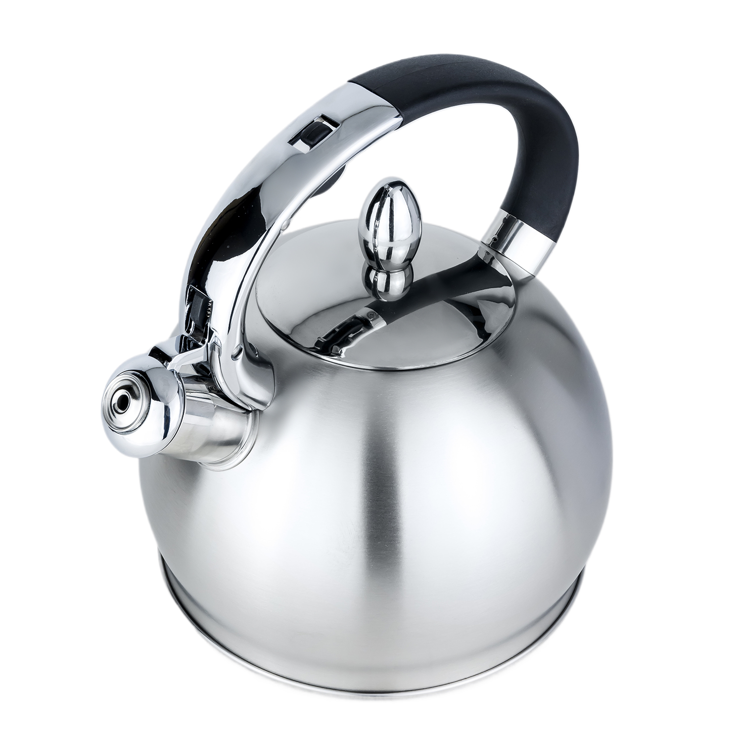 Bd Stainless Steel Whistling Tea Kettle, 2.5 Liters - Image 3