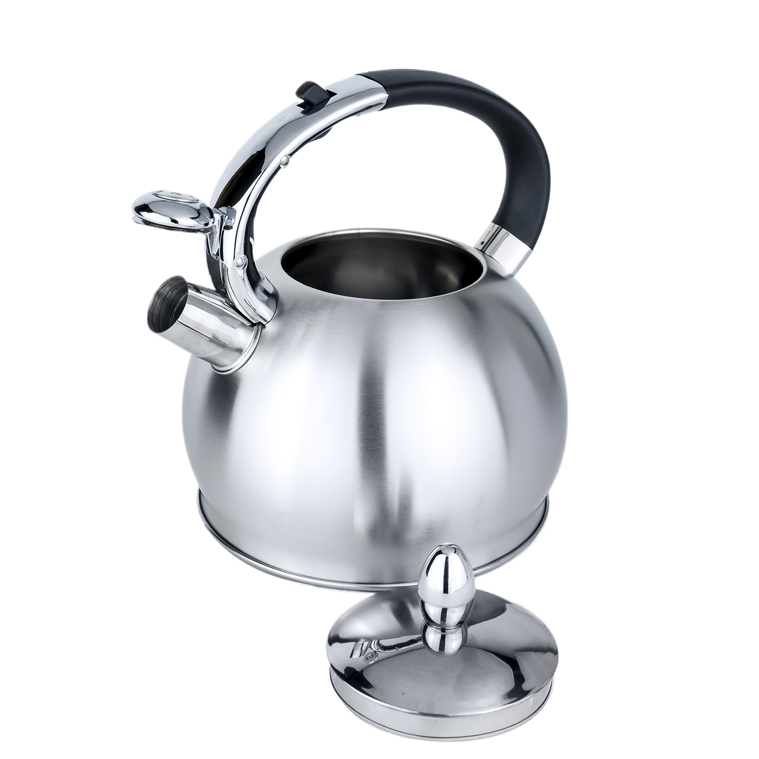 Bd Stainless Steel Whistling Tea Kettle, 2.5 Liters - Image 2