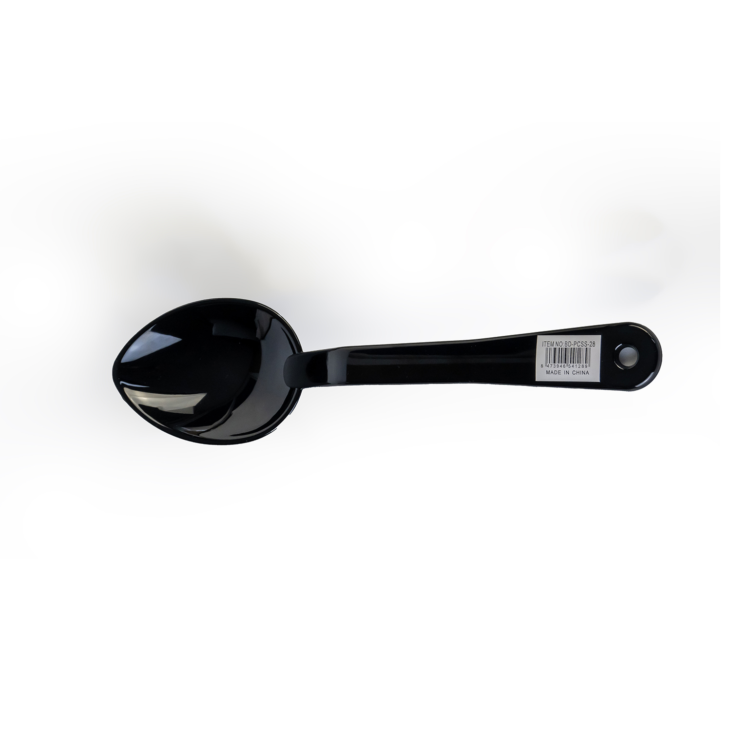 Bd Polycarbonate Serving Spoon, Black (27.7 x 7.2 x 4.3cm)