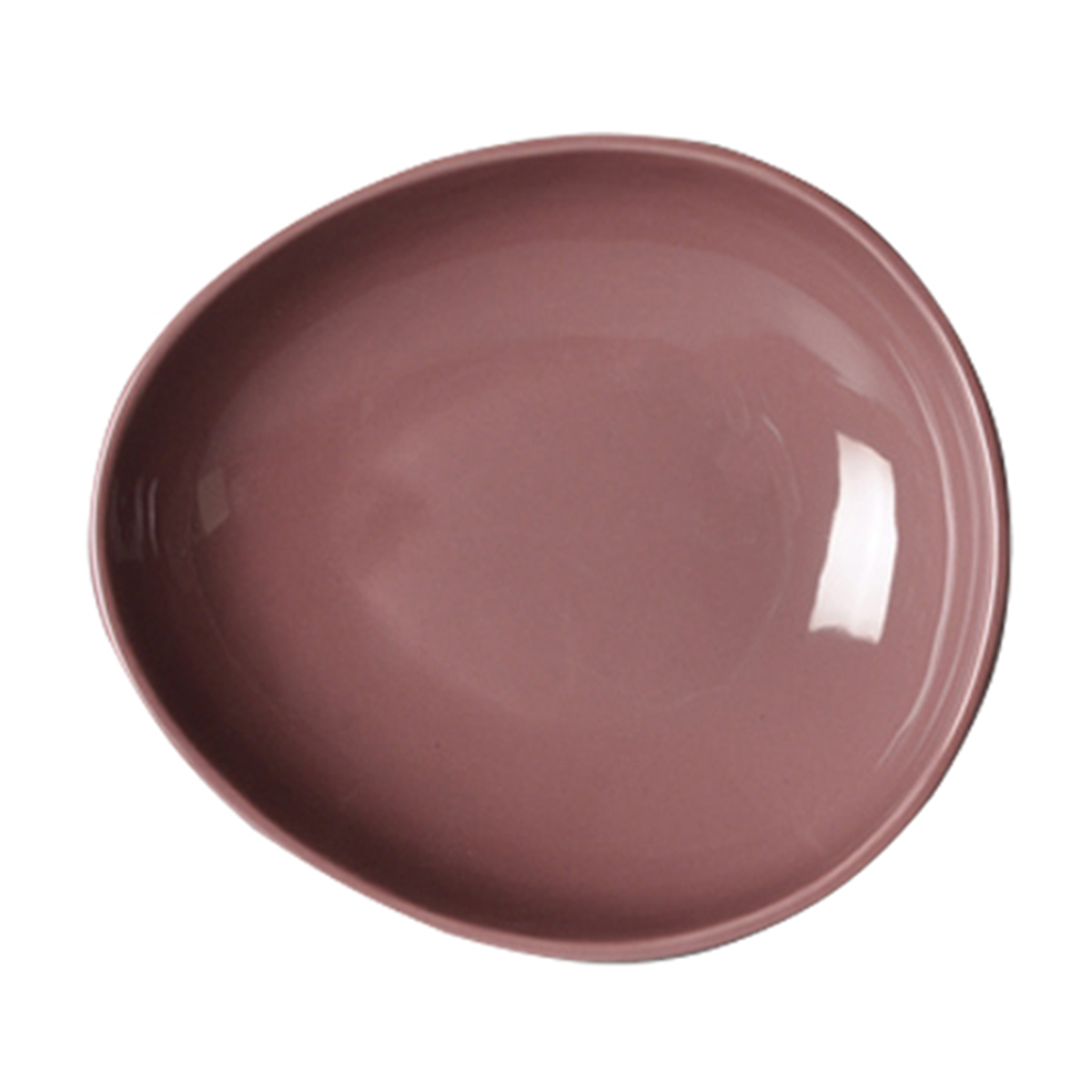 Shallow Soup Plate, 21cm, Shinny Purple