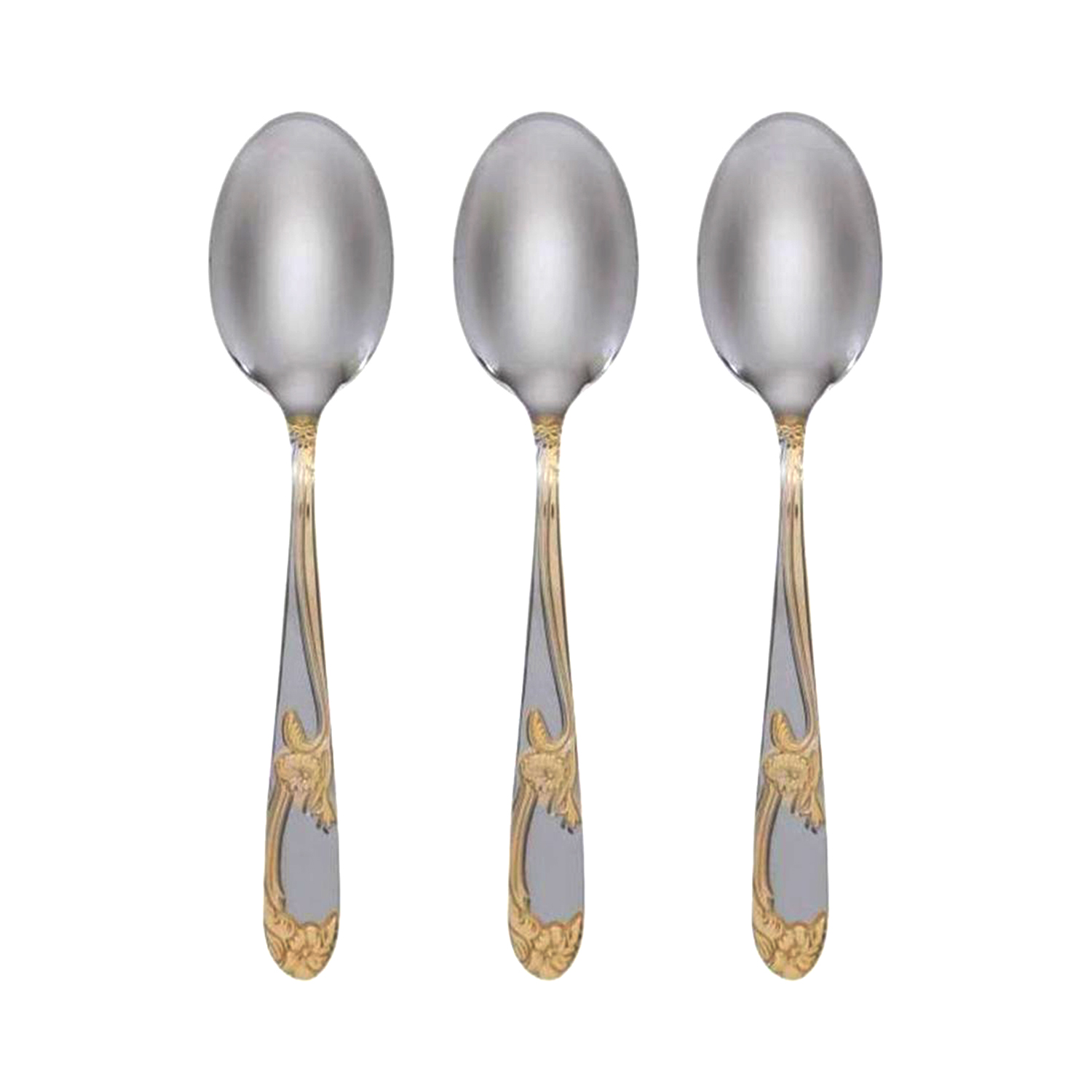 Berger Dinner Spoon, 3 Pieces (Gold, 1524)