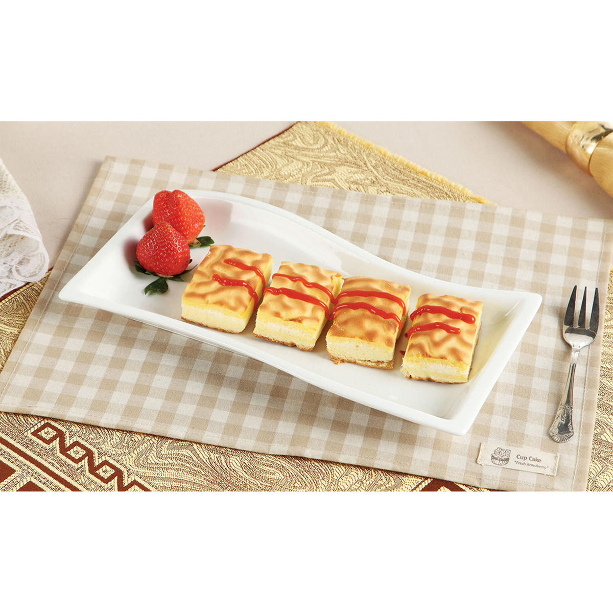 Shallow Wave Serving Plate, 12 inch - Image 2