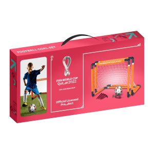 Fifa Kids Goal Set Size 2 Ball & Air Pump,  2 x Nets