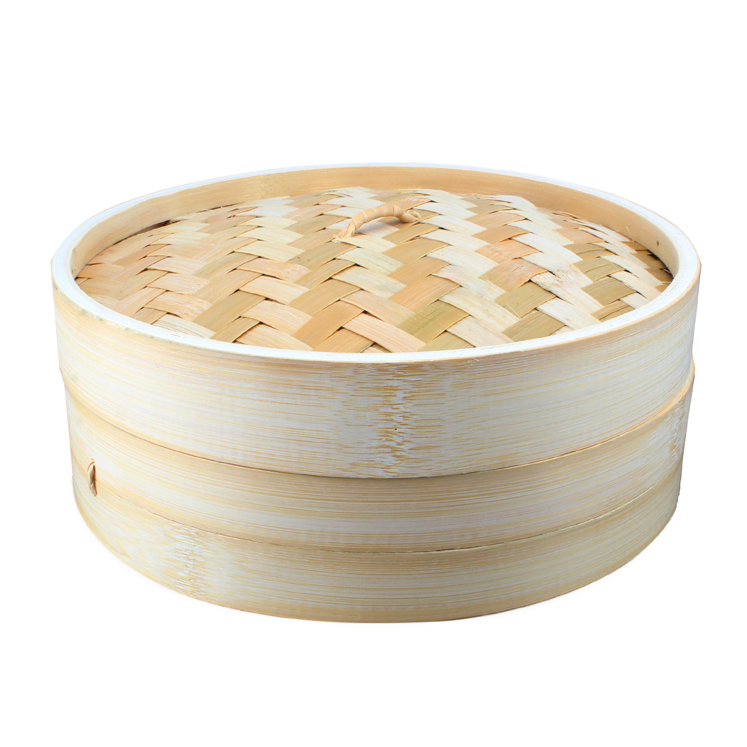Bd Bamboo Steamer 1 Layer with 1 Cover, 20cm