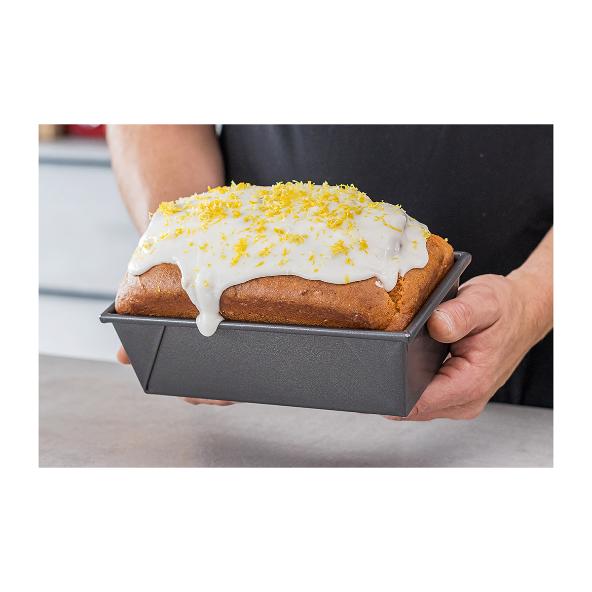MasterClass Non-Stick Box Sided Loaf Pan 2lb (21x11cm, Sleeved) - Image 4