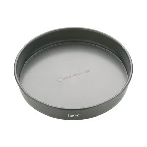 MasterClass Non-Stick Loose Base Sandwich Pan Round 23cm (9 inch, Sleeved)