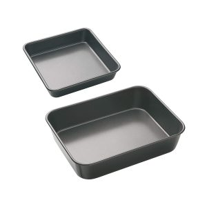 MasterClass Non-Stick Twin Pack - Roast Pan (HB1 and Bake Pan (HB13, Sleeved))