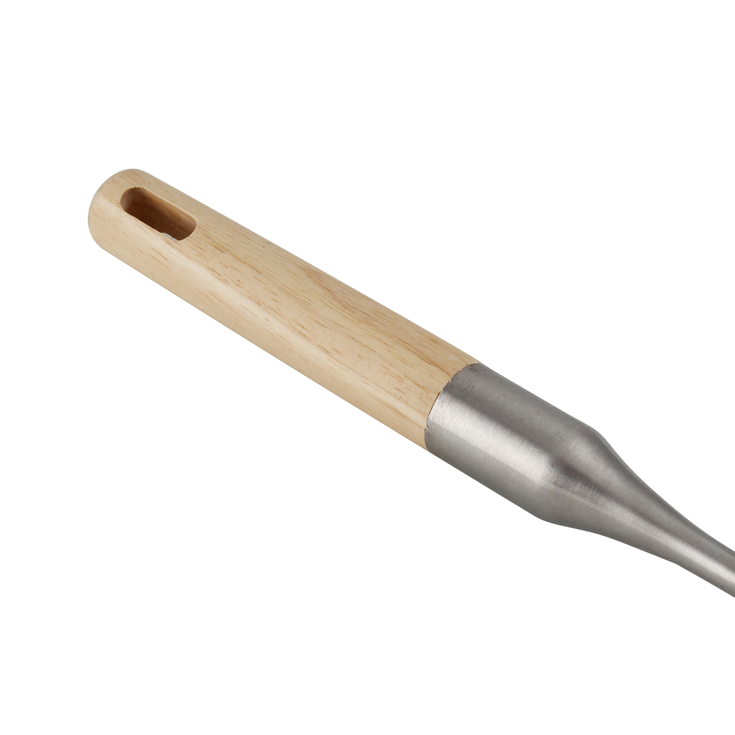 Berger Stainless Steel Skimmer with Rubber Wooden Handle - Image 4