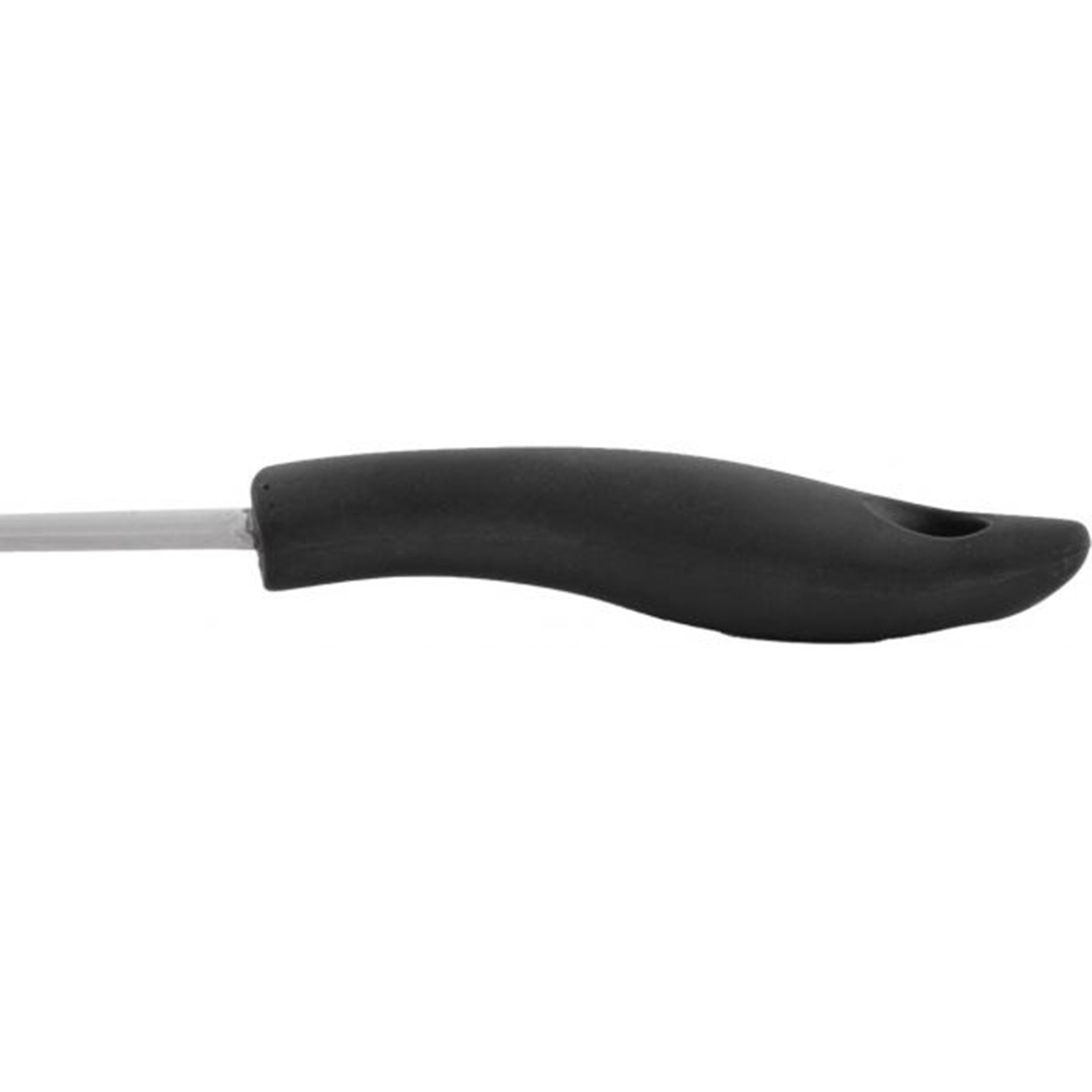 Berger Stainless Steel Soup Ladle Black Handle - Image 2