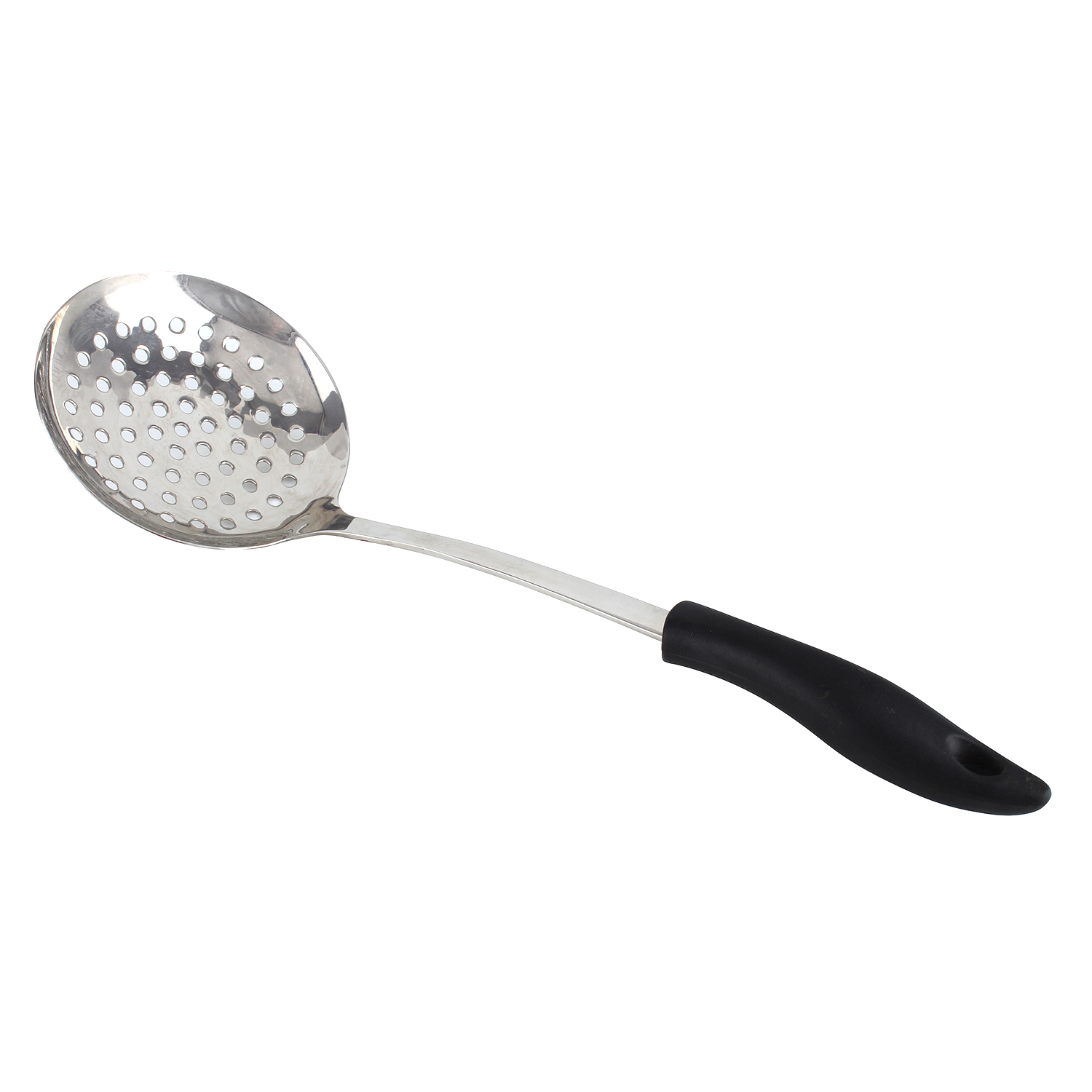 Berger Stainless Steel Skimmer with Black Handle