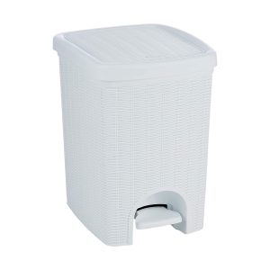 Stefanplast Dustbin Elegance, White