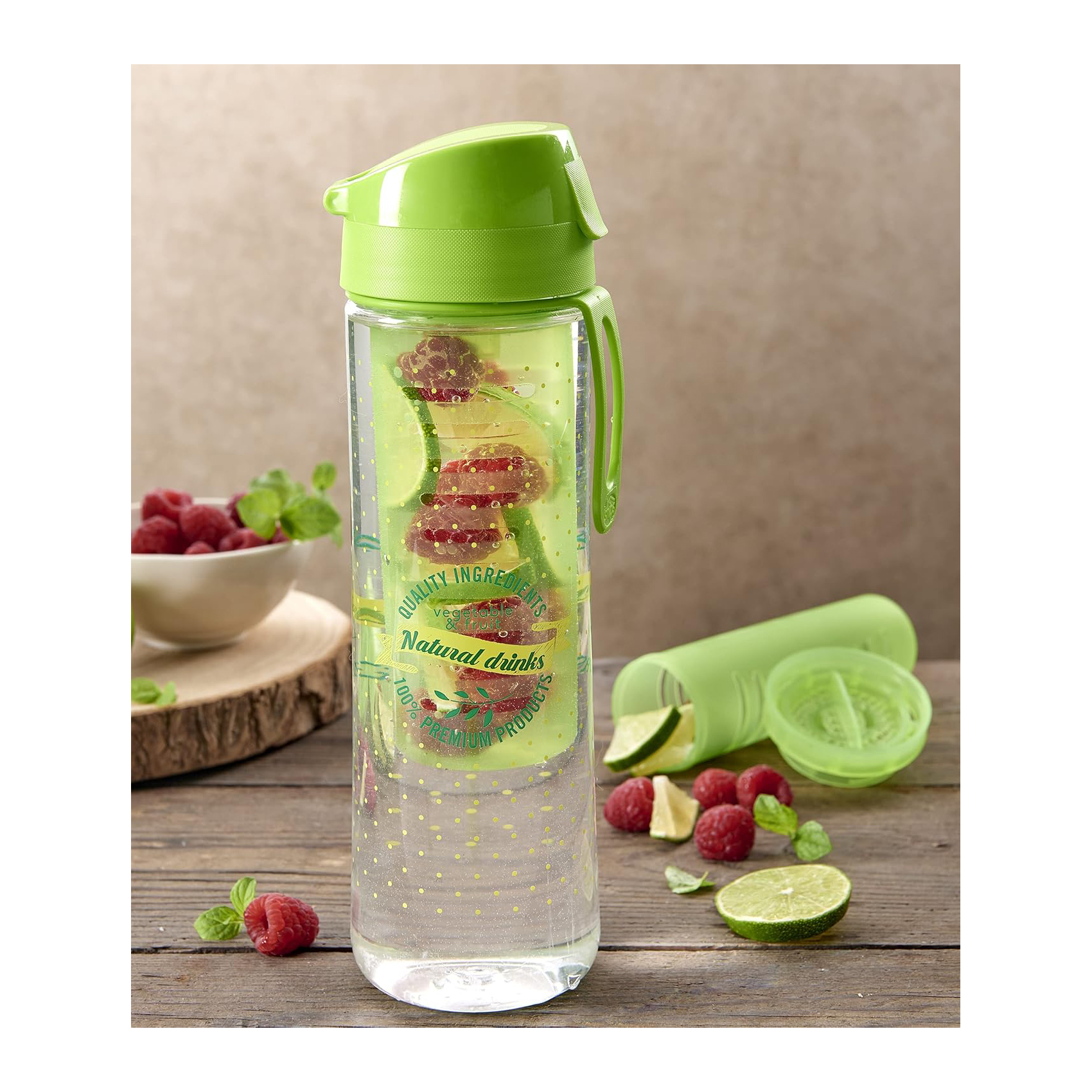 Snips Tritan Infuser Water Bottle, 0.75 Liters - Image 2