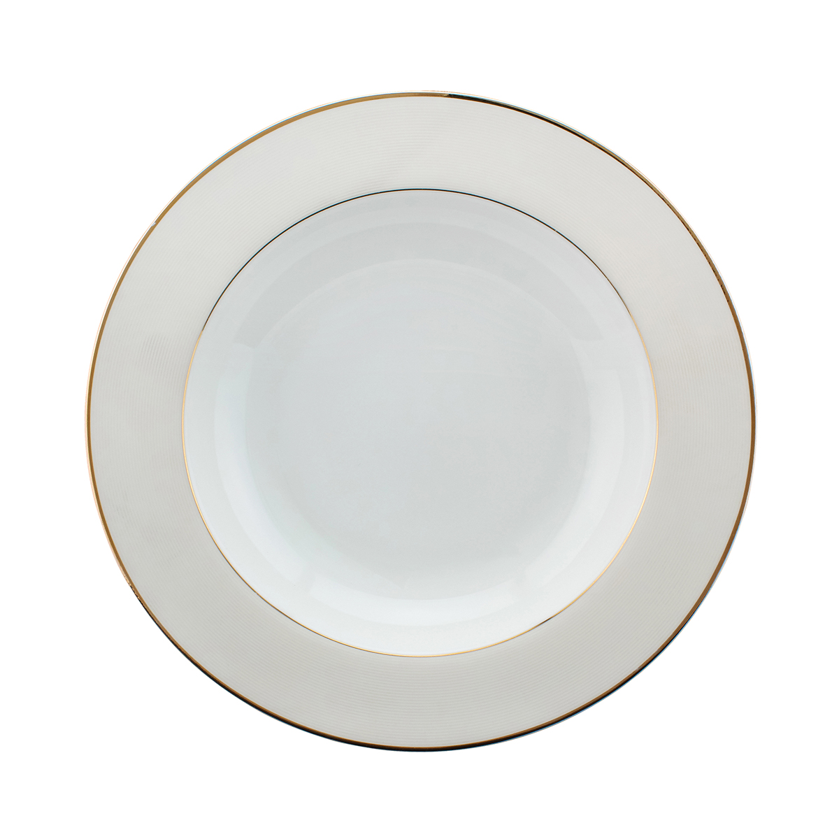 Shallow Platinum Soup Plate, 9 Inch - Image 2