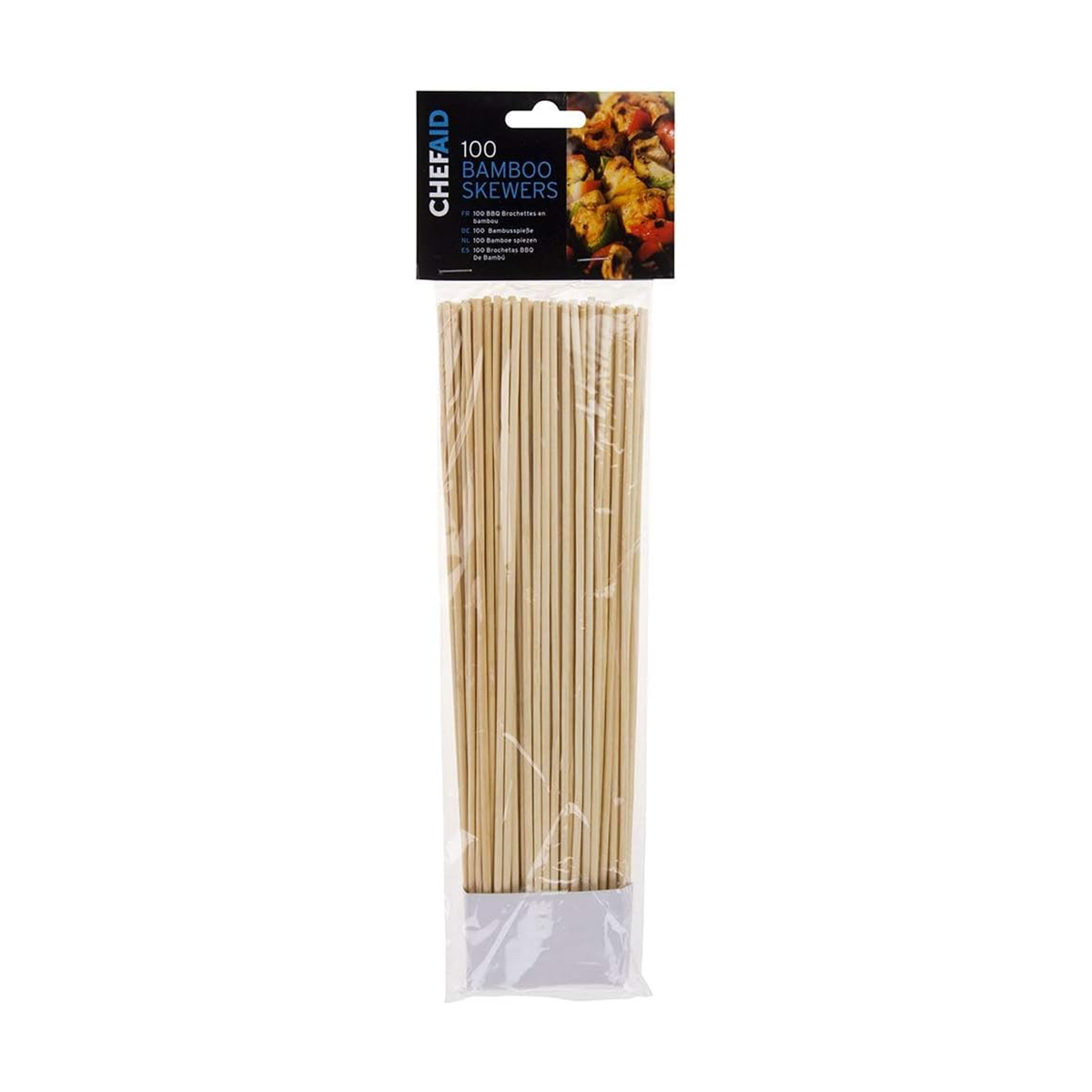 Chef Aid Chef Aid Bamboo 25.5cm 10 inch Skewer Pk100