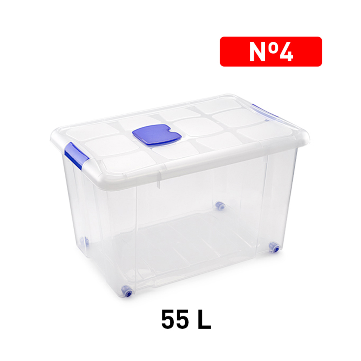 Plastic Forte Multipurpose Box Nº 4 55 Lt