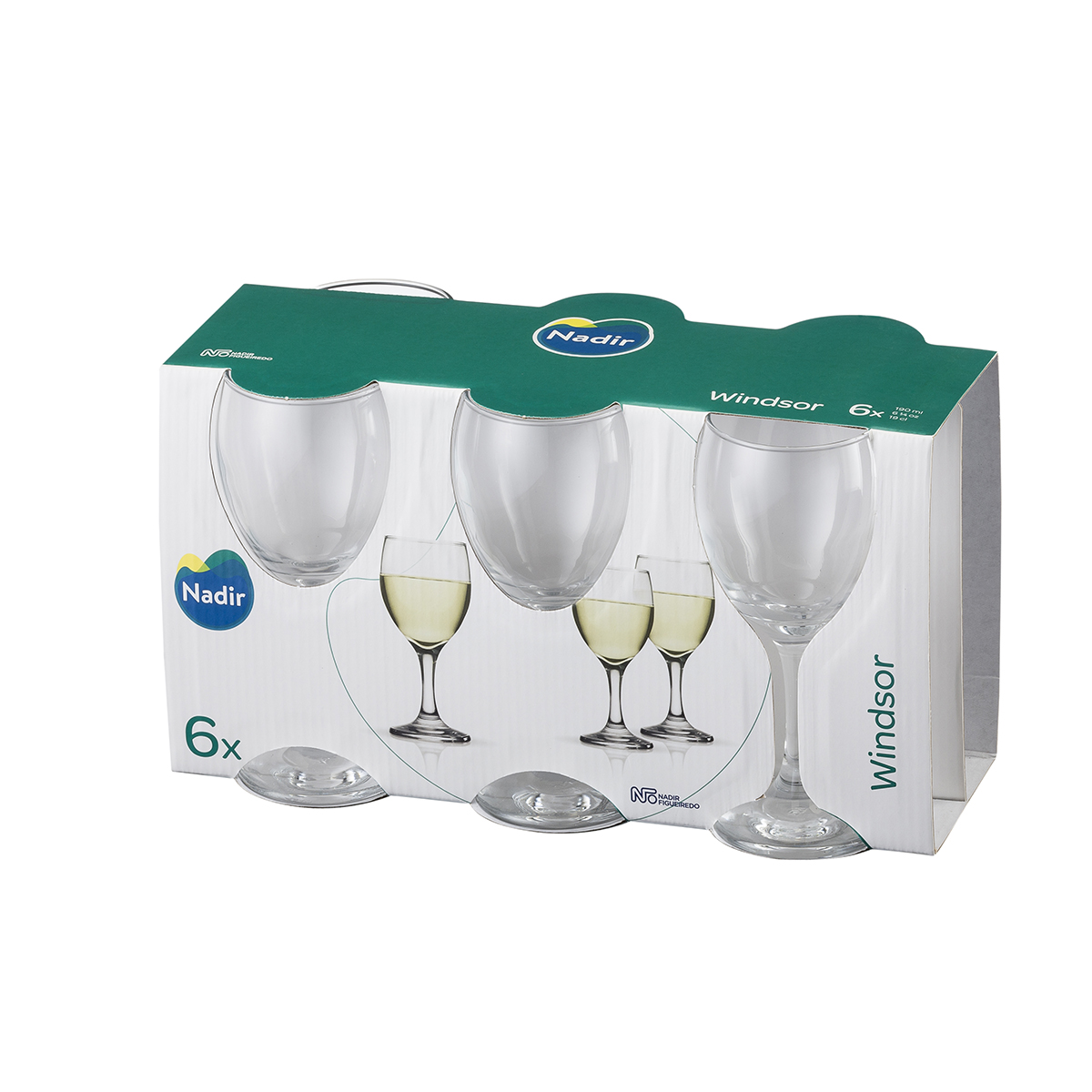 Nadir Windsor Wine Sleeve 6Set-6P 190Ml - Image 4