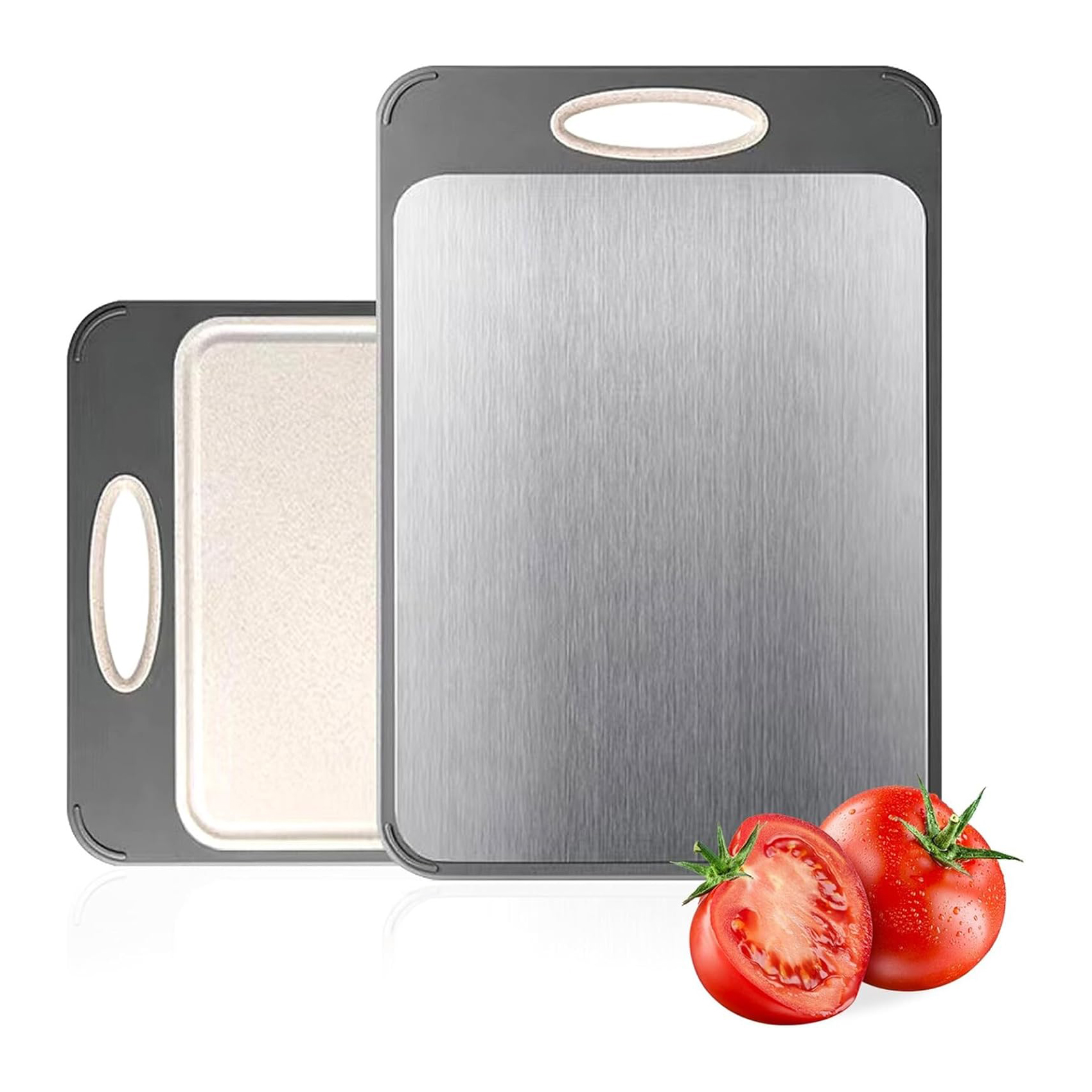 Cuisine Art Cutting Board, Large 16×11 316 Stainless Steel Cutting Board Kitchen - Image 14