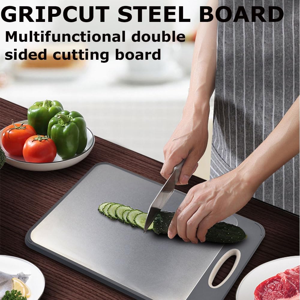 Cuisine Art Cutting Board, Large 16×11 316 Stainless Steel Cutting Board Kitchen - Image 13