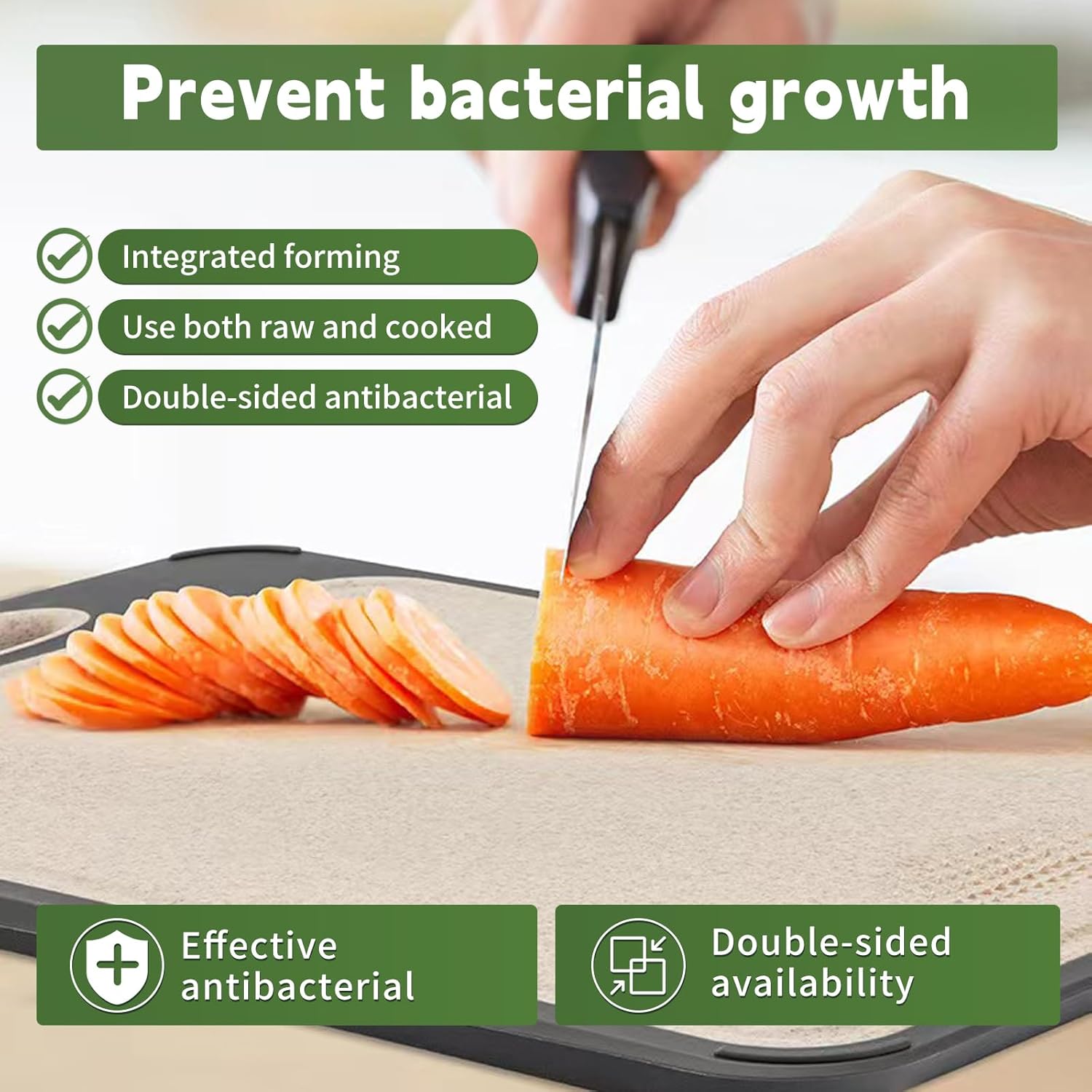 Cuisine Art Cutting Board, Large 16×11 316 Stainless Steel Cutting Board Kitchen - Image 5