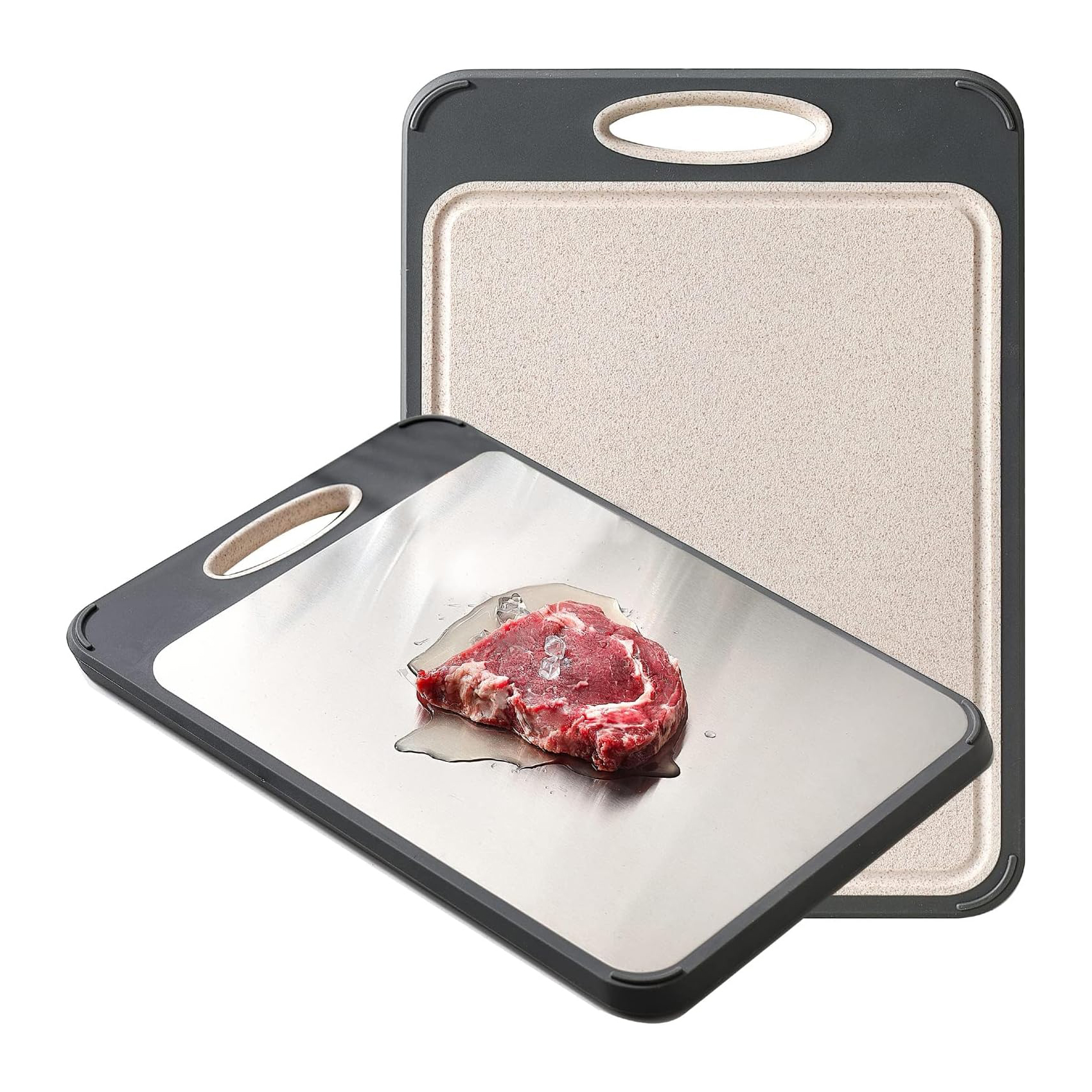 Cuisine Art Cutting Board, Large 16×11 316 Stainless Steel Cutting Board Kitchen