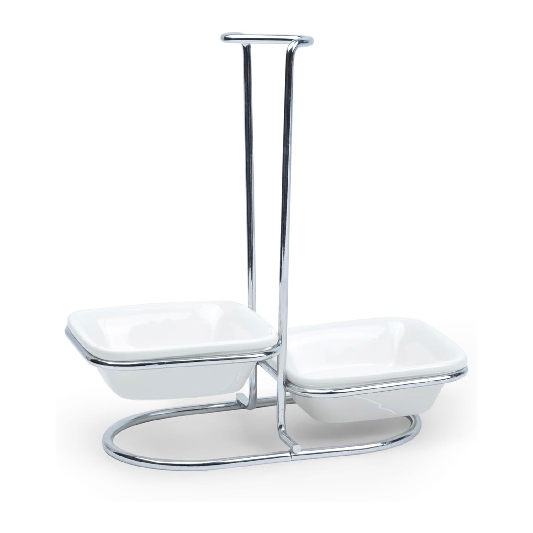 Bd Spoon Rest PORC Double-rack SQR