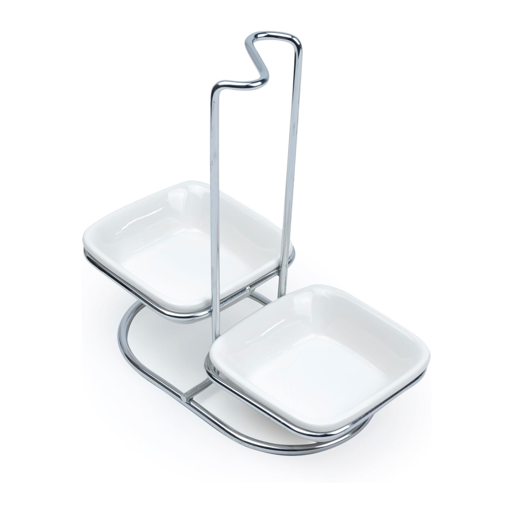 Bd Spoon Rest PORC Double-rack SQR - Image 2