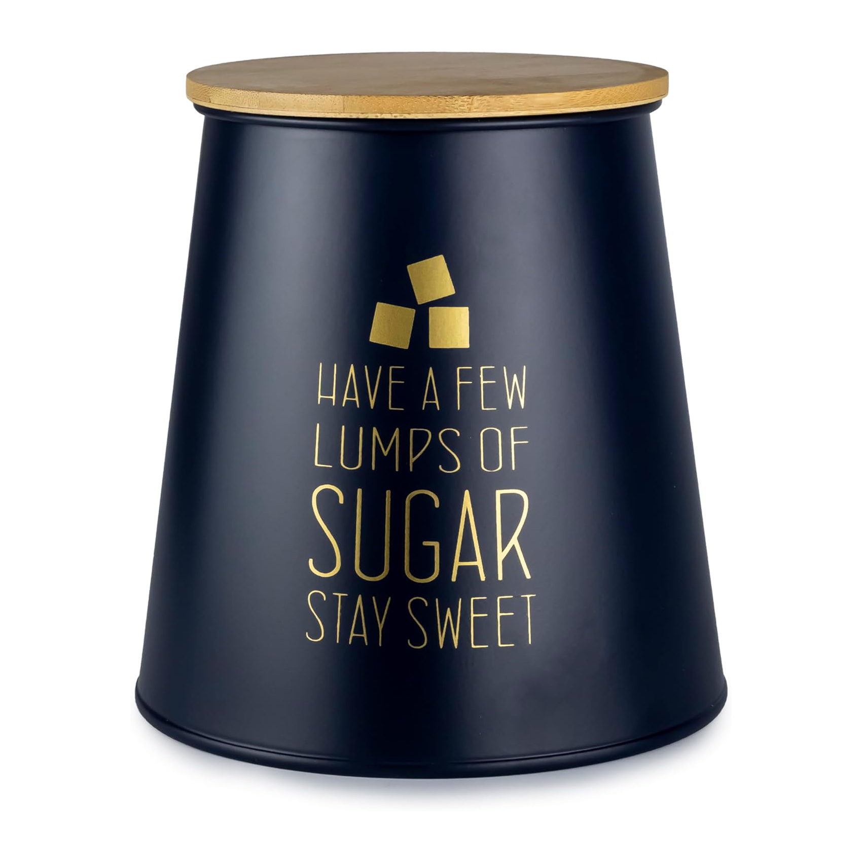 Cuisine Art Diva Sugar Canister-Navy Blue 10.7X14Xh14Cm